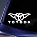 Toyoda Yoda Sticker Decal Notebook Car Laptop 8