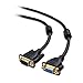 Cable Matters VGA Extension Cable (VGA Cable Male to Female) - 6 Feet, Not Regular VGA Cable