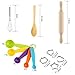 Glonova Chef Set for Kids, 17 Pcs Children Cooking Set for Boys Girls Toddler Role Play Cook Costume with Apron, Chef Hat, Utensils, Cooking Mitt