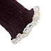 Boot Decor TOOPOOT Women Crochet Knitted Lace Trim Boot Cuffs Leg Warmer Socks (Red)