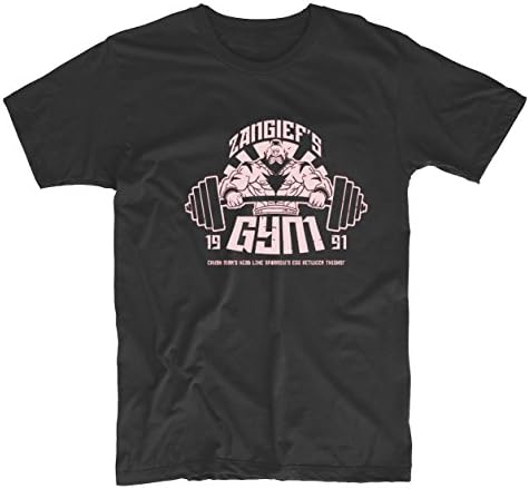 Zangiefs Gym Street Fighter Mens & Womens Funny T Shirts Retro Tee