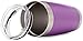 Simple Modern 20oz Cruiser Tumbler Travel Mug - Vacuum Insulated Water Coffee Cup Double Wall - Hydro 18/8 Stainless Steel Flask Thermos - Lilac