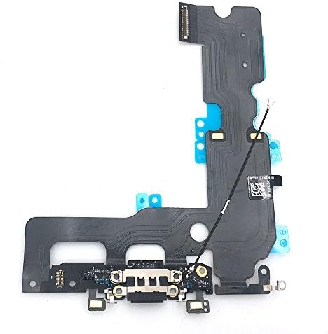 Charging Port Data Dock Flex Cable Ribbon Replacement Part for IPhone 7 Plus (5.5'') Black