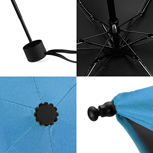 Yoobure Small Mini Umbrella with Case Light Compact Design Perfect for