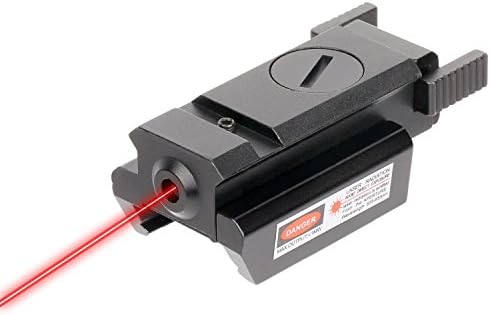 Into The Wild Red Dot Laser Sight Tactical 20mm Standard Weaver Rail for Pistol Gun Rifle