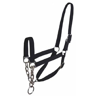 Derby Originals Heavy Duty Nylon Cattle Halter - Black Cow