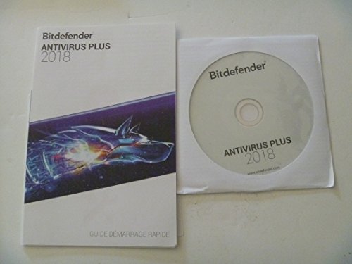 Bitdefender Antivirus Plus 2018 | 3 PC, 2 Year New in Retail Box