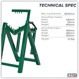 Sealey LC300ST Log Stand Heavy Duty 230mm Capacity Foldable Chainsaw Compatible view 11