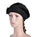 Vbiger Women's Winter Beanie Berets Hat (Black)