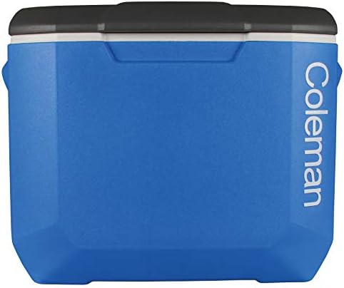 Coleman 3000004944 Performance 60 Qt - Nevera Rígida con Ruedas, Blanco, 56 l, Dimensiones interiores 49 x 34 x 35 cm, Dimensiones exteriores 57 x 44 x 45 cm