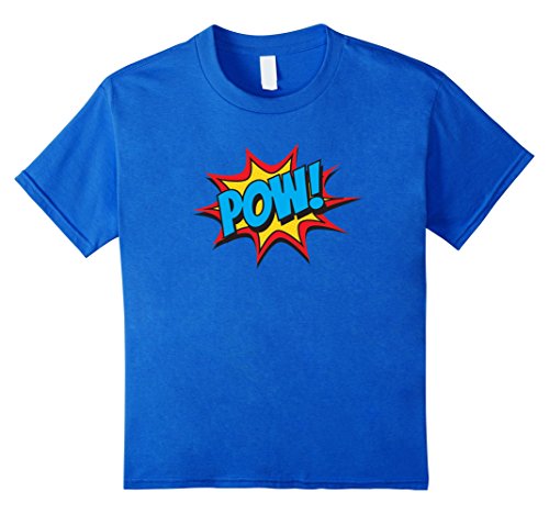 Comic Book Pow Shirt, Funny Retro Superhero Costume