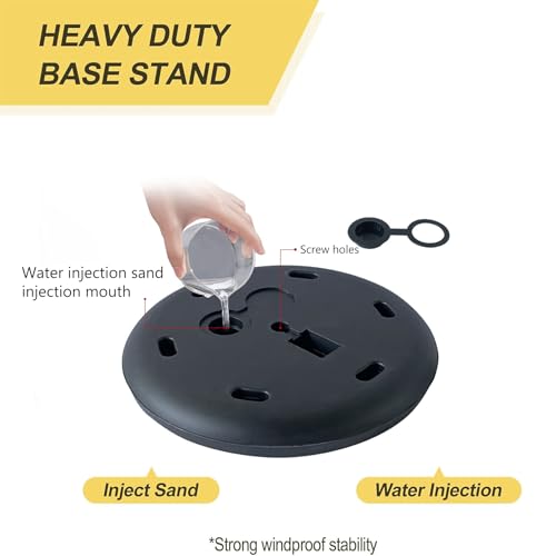 25 * 120Cm Sign Holder Stand, Height adjustable Floor Standing Signage with Snap-Open Frame Display Poster for Advertising, Black