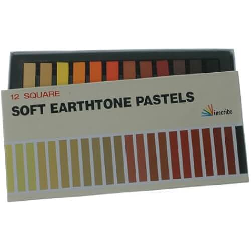 chalk pastels earth tones