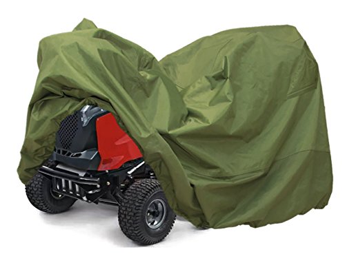 Lawn Mower Tractor Cover with Elastic Hems to Fit a Deck up to 54" Green Color Product Size 72" L x 44" W x 46" H (Green Color) - Thumbnail 7