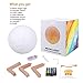 GDREAMT Moon Lamp 5.9 inch 16 Colors 3D Moon Light with Remote&Touch Control/Timer Function/Dimmable/Universal USB Rechargeable Night lamp Valentine's Day Gift (15cm)