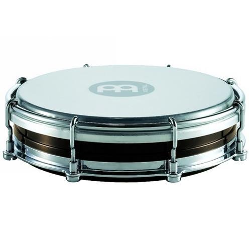 Meinl Percussion TBR06ABS-BK ABS Plastic 6-Inch Floatune Tamborim with Synthetic Head, Black