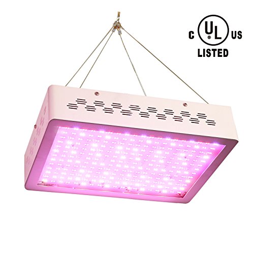 DLS 300TTL G&B LED Grow Light Full Spectrum UL Certification Lighting for Hydroponic Indoor Greenhouse / Garden Plants Growing, 150W True Watt Panel