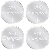 Energizer LR44/A76 Alkaline Batteries, 1.5V, Pack of 4