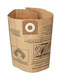 CRAFTSMAN 38749 General Purpose Wet Dry Vac Dust Collection Bags for 16 and 20 Gallon Shop Vacuums, 3-Pack