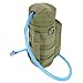 Ultimate Arms Gear H2O Water Bottle Hydration Tactical MOLLE Webbing Pouch with Hose Tube Pass-Thru, Front Accessory Pocket Compartment, D-Rings & Grommet Drain, Marpat Woodland Digital Camo