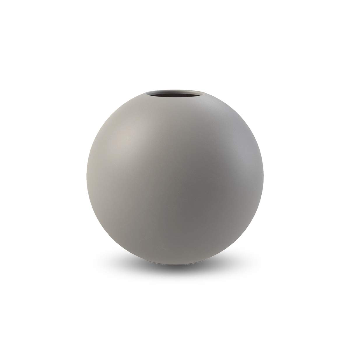 Ball Vase 8cm Grey