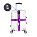 BlueCosto Luggage Straps With Lock Cross Suitcase Travel Belts