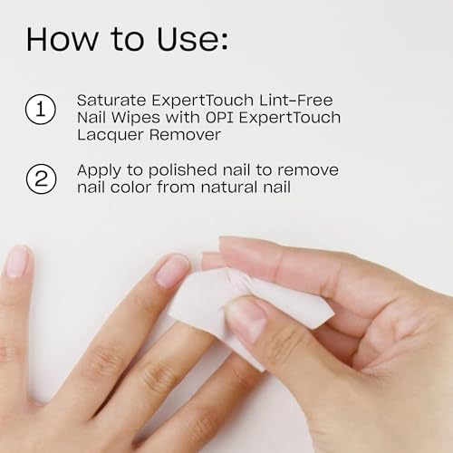 OPI Nail Polish Remover, Expert Touch, Non-Drying Formula, 3.7 fl oz
