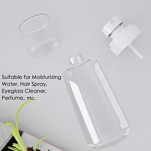 Fine Mist Spray Bottle 3.4oz/ 100ml Empty Cosmetic Refillable Travel Containers Plastic Hair Spray Bottle Sprayer for Perfume Skincare Makeup Lotion 3 Pack