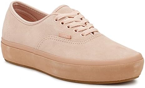 pink suede platform vans