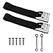 YYST Boat Cooler Tie-Down Strap Tie-Down Kit Tackle Box Tie-Down Strap kit SS 316 Cam Buckle and Deck Loop for for RVS, Boats, Trailer and Truck Beds to Keep Your Cooler Secured - No Cooler