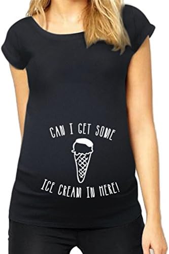 HappyBerry Women Maternity T Shirt Funny Graphic Tee Cute Tops for Pregnancy