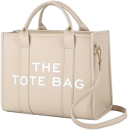 JQAliMOVV The Tote Bags for Women Leather Tote Bag Trendy Travel