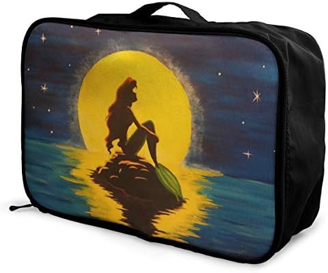Wldwengly Fox Waterproof Travel Duffel Bag Lightweight Large Capacity Portable Luggage Bag for Men,Women,Sports,Gym