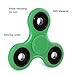 Wukelili Tri Fidget Hand Spinner, Ultra Fast Bearings, Finger Toy, Great Gift for ADD, ADHD, Anxiety, and Autism Adult Children(Green)