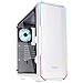 BitFenix Enso White, ATX Case Tempered Glass, Alchemy 3.0 Addressable Asus AURA SYNC RGB with Controller BFC-ENS-150-WWWGK-RP