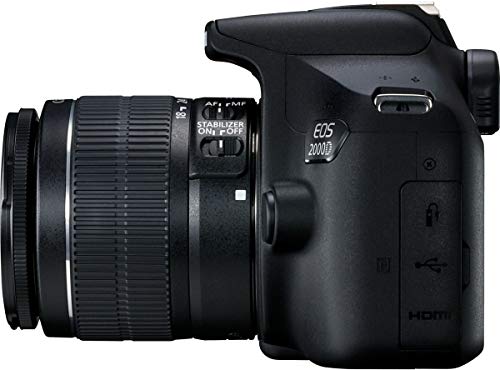 Canon-EOS-2000D-Kit-Cmara-Rflex-241MP-WiFi-NFC-Objetivo-EF-S18-55mm-Bolsa-SD-16GB-Negro