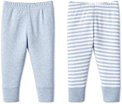 Lamaze Organic Baby Baby Boys' Pull on Jogger 2 Pack Pants
