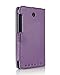 ProCase 2013 Version ASUS MeMO Pad HD 7 ME173X Protective Case with Bonus Stylus Pen - Tri-Fold Leather Cover Case for 2013 ASUS MeMO Pad HD 7 ME173X Tablet, Built-in Stand (Purple)