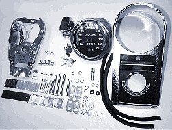BKrider 2240:60 Ratio Speedometer & Dash Kit for Harley-Davidson