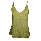 Mogul Interior Womens Sexy Tank Top Casual Comfy Spaghetti Strap top XS