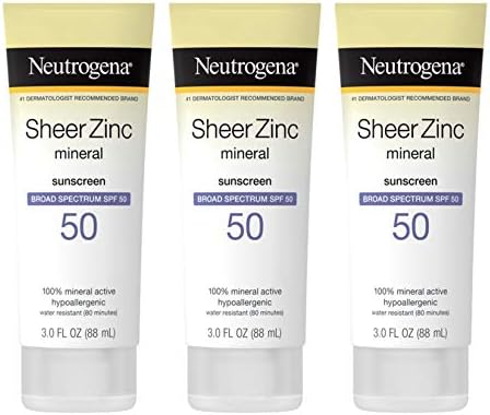 neutrogena spf 50 zinc oxide