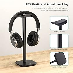 MANMUVIMO Headphone Stand, Desktop Headset Stand