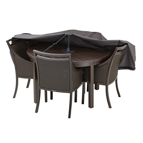 Classic Accessories 20 Inch Patio Table Cover Support Pole, Outdoor Table Cover, Black, 1 Count