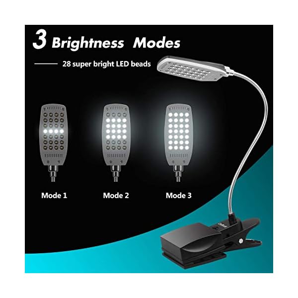 Daffodil-ULT300-USB-and-Battery-Powered-Desk-Light-Clamp-a-Lamp-to-your-Headboard-Table-or-Music-Stand Daffodil ULT300 - USB and Battery Powered Desk Light - Clamp a Lamp to your Headboard, Table or Music Stand