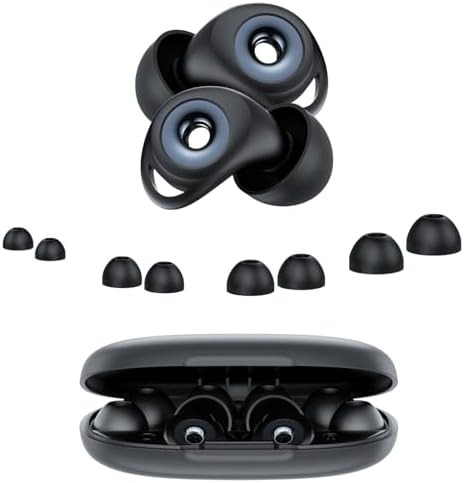 Ohrstöpsel zum Schlafen, 45dB Noise Cancelling Gehörschutz Silikon Earplugs