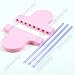 Kocome Set of Hairpin Lace Loom Crafts Yarn/Wool Knitting Tool Easy Knit for Scarf Lace