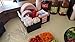 Paper Plate Dispenser and Appetizers Plate, Bowl or Napkin barbecue Holder with Cup Holder Knife Fork Spoon Organizer, BBQ or Picnic Caddy (3017)