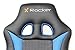 Ace Casual, 5128201, Wireless Bluetooth Audi Pedestal Video Gaming Chair, 33.2 x 24 x 39.7, Black and Blue