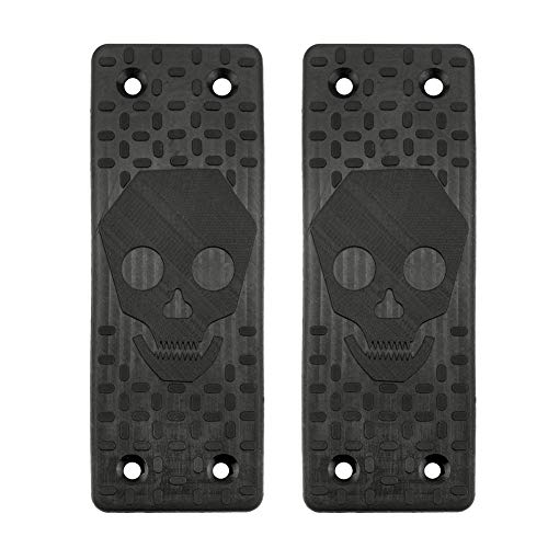 H YANKA Magnet Gun Mount 2-Pack, 43LB Magnetic Gun Holster Concealed Firearms Holder for Pistol, Air Gun, Revolver, Handgun, Rifle in Car, Vehicle, Truck, Desk, Wall, Home, Office