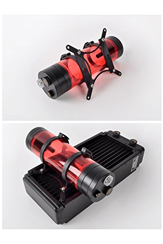 Bitspower Water Tank Mount Panel (RAD Side) for 120mm Slot, Black